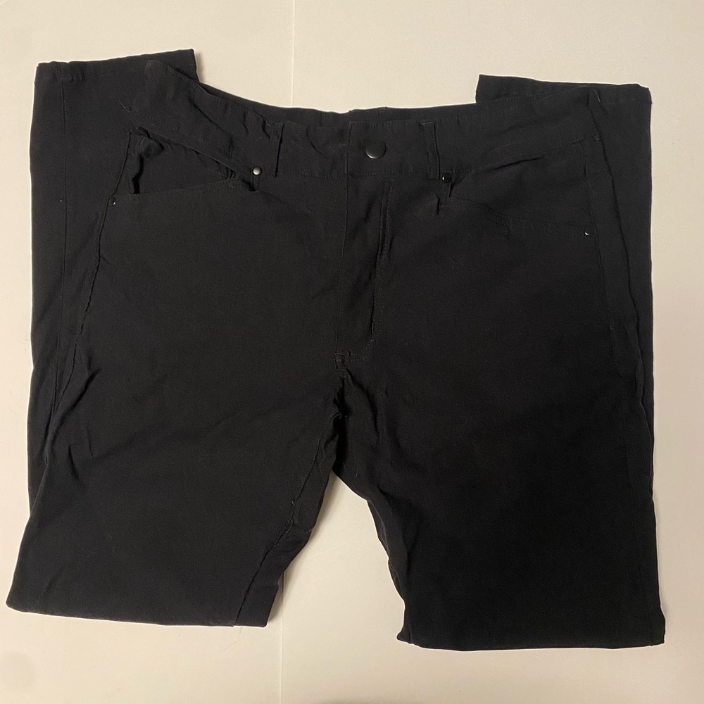 Swiss Alps Mens Performance Pants Black 34x32